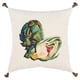 thumbnail image 1 of Almohada Rizzy Home con relleno de plumón, 20 x 20 cm, con funda multicolor, 1 of 2
