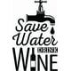 thumbnail image 1 of Decomural Save Water Wine WS-46134, 1 of 2