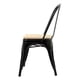 thumbnail image 3 of Silla Tolix Asiento Madera Replica Negro, 3 of 3