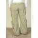 thumbnail image 3 of Pantalones de Paracaídas Fruncidos con Cordón, Bolsillos con Solapa de Saronita, Banda Elástica, Dos Bolsillos Delanteros, Color Verde Oliva (para Mujer), 3 of 4