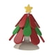 thumbnail image 4 of 5 Piezas De Alfombrilla De Aislamiento Plegable Con Forma De árbol De Navidad Para Ollas Y Sartenes, Regalo Rojo, 4 of 5