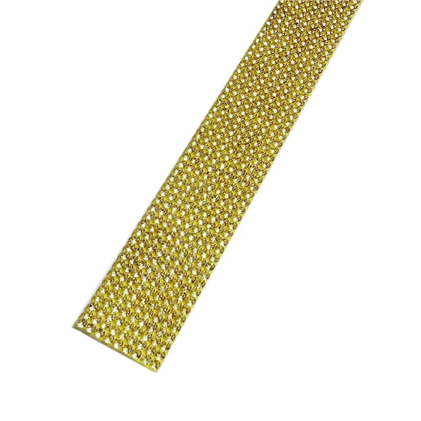 1yard/roll Sparkling Rhinestone Ribbon for DIY Crafts and Phone Decoration - Self-Adhesive and Easy to Apply
