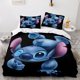 thumbnail image 1 of Stitc-h Stit-ch 3 PCS Comforter Set with 2 Pillowcases,Stitc-h Stit-ch Bedding Set Sheet Set for Kids Adults,All Season Lightweight, 1 of 5