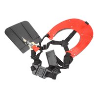 Magideal - Cinturón Acolchado Con Doble Correa Para El Hombro, Cómodo Arnés De Hombro De Nailon Para Recortadora De Jardín, Ajustable Para Desbrozadoras, Weed Wa