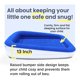 thumbnail image 3 of Cama inflable para niños King Koil Luxury para niños pequeños, azul, con bomba, 3 of 5