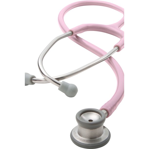 ADC Adscope 605, Estetoscopio Clínico Infantil, Longitud 30,5 pulgadas (77 cm), Rosa