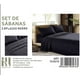 thumbnail image 1 of Set De Sabanas 2 Plazas Color Negro 200 Hilos + 2 Funda De Almohada, 1 of 2