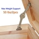thumbnail image 3 of Bisagras de soporte de tapa con cierre suave para caja de juguetes, resistente, 50 libras, 3 of 9