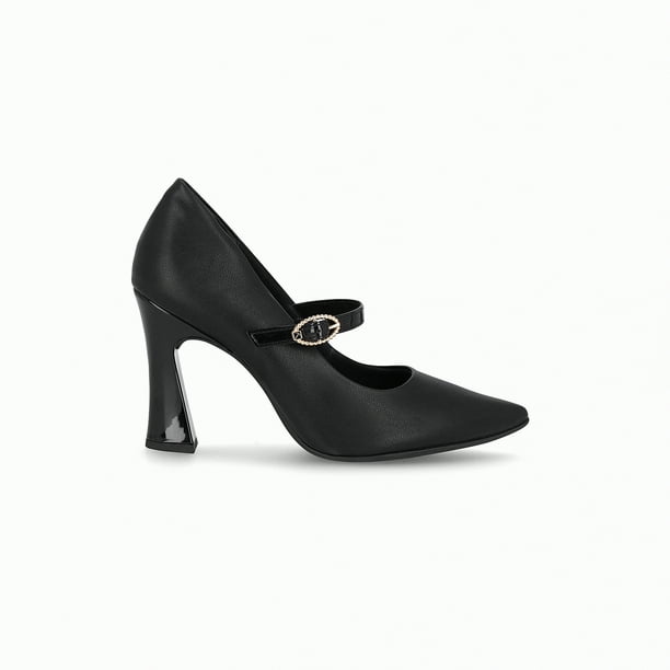 Zapato Mujer Negro/Strass Silvana 627 Piccadilly