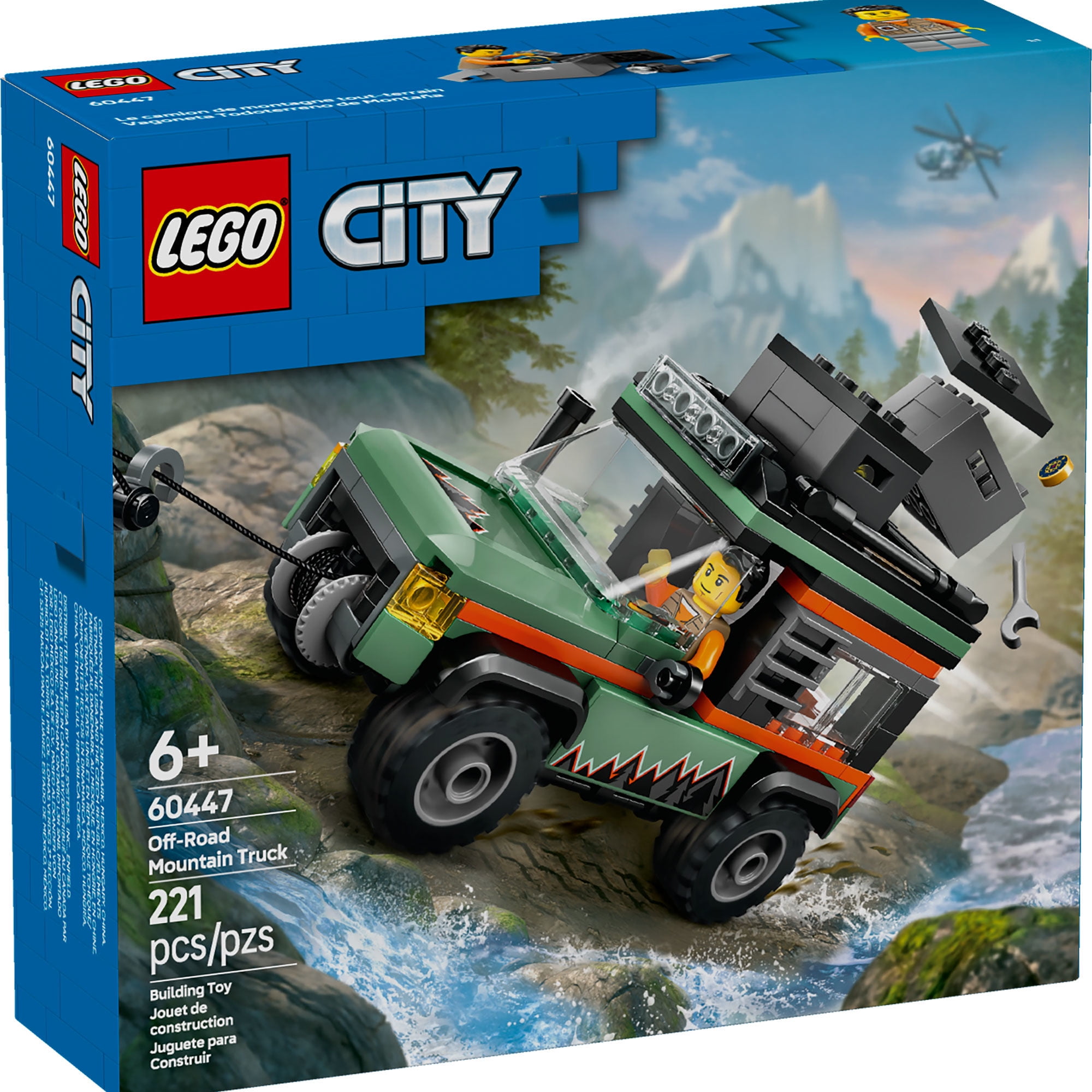 Lego - Bloques De Construcción Todoterreno 4X4 De Montana
