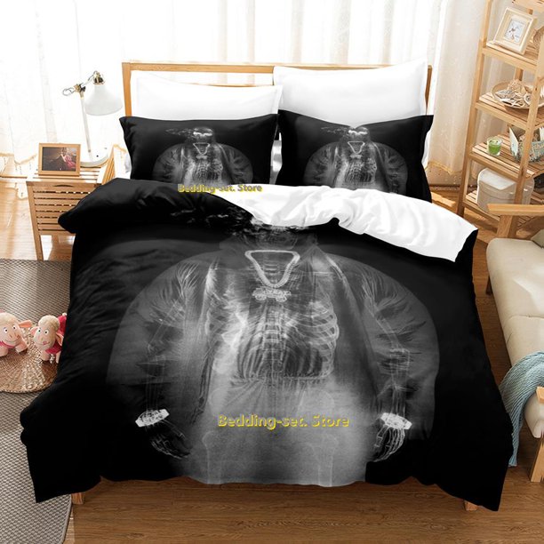 v665 Bed Sheets Rapper Yeat Bedding Set Single Twin Full Queen King Size Bed Set Adult Kid Bedroom Duvetcover Sets Anime Bed Sheet Set 3-Piece Bedding Set (1 Duvet Cover + 2 Pillow Shams) Bed Sheets j
