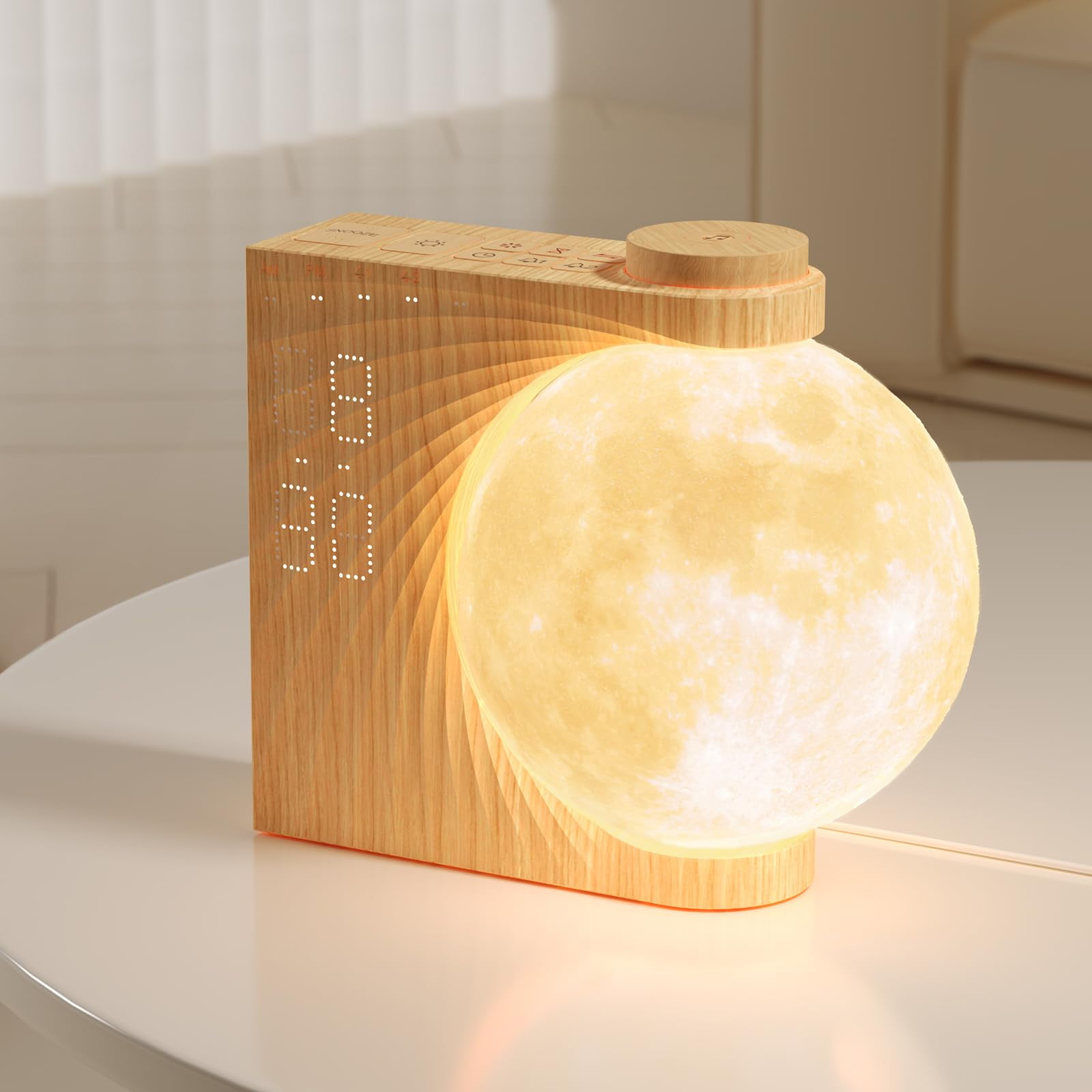 Reloj Despertador Light Reteyung Sunrise Para Personas Que Duermen Mucho
