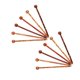 thumbnail image 1 of 12 PCS Retro Imprimir Horquilla De Madera Aguja Tocado Accesorios De Joyería 13 Cm, 1 of 5