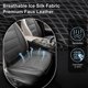 thumbnail image 4 of Fundas para Asientos de Coche Qinlive 2 Unidades Negro Ventilado, 4 of 7