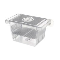 Ioensy - Caja De Reproducción De Peces Con Tazas De Succión Caja De Eclosión Acrílica Para Peces Payaso Betta S