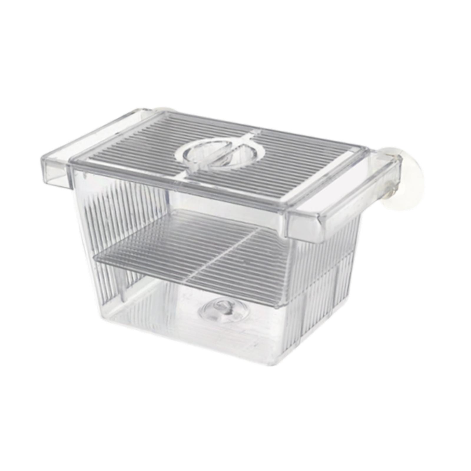 Ioensy - Caja De Reproducción De Peces Con Tazas De Succión Caja De Eclosión Acrílica Para Peces Payaso Betta S