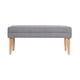 thumbnail image 2 of Banqueta Style Gris Claro Omega 100x40x40 cm, 2 of 3