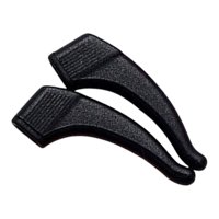 Ioensy - Gancho Para La Oreja Antideslizante Para Anteojos Silicona Ligero Agarre Para Anteojos Negro