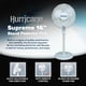 thumbnail image 2 of Ventilador con pedestal Hurricane, oscilante, 16 pulgadas, modelo Supreme, 55 cm, 2 of 9