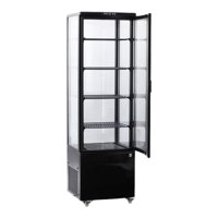 Tododescuento - Vitrina Vertical R-300 Negro