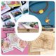thumbnail image 5 of Mira Hacia Atrás Caja Organizadora de Madera Rústica - Caja Decorativa Multifuncional para Escritorio, Hogar, Oficina, Joyas y Manualidades, 5 of 6