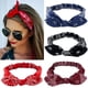thumbnail image 5 of Paquete de 6 diademas elásticas con nudo de cachemira, lazo con orejas de conejo, turbante, banda para el pelo para mujeres y niñas, 5 of 8