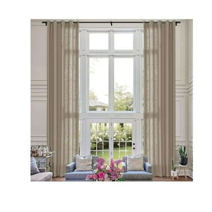 Oem - Cortina Visillo 2 Paños Cortina 8 Anillos Deco 140X230Cm 1