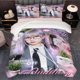 thumbnail image 1 of 3pcs Classy Entertainment Bedding Set Featuring a Duvet Cover And Pillowcases Available in Various Printed Colors, 1 of 5