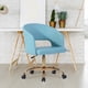 thumbnail image 2 of Silla De Escritorio New Cronwell Celeste, 2 of 6