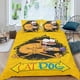 thumbnail image 2 of CatDog Conjunto de sábanas temático, trío de piezas, cómodo y amigable con la piel, diseño único, regalo de decoración para el hogar para familiares, amigos y fans,140cm *210cm, 2 of 6