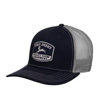 Gorra John Deere Jd Navy Mesh Back Negra Y Gris