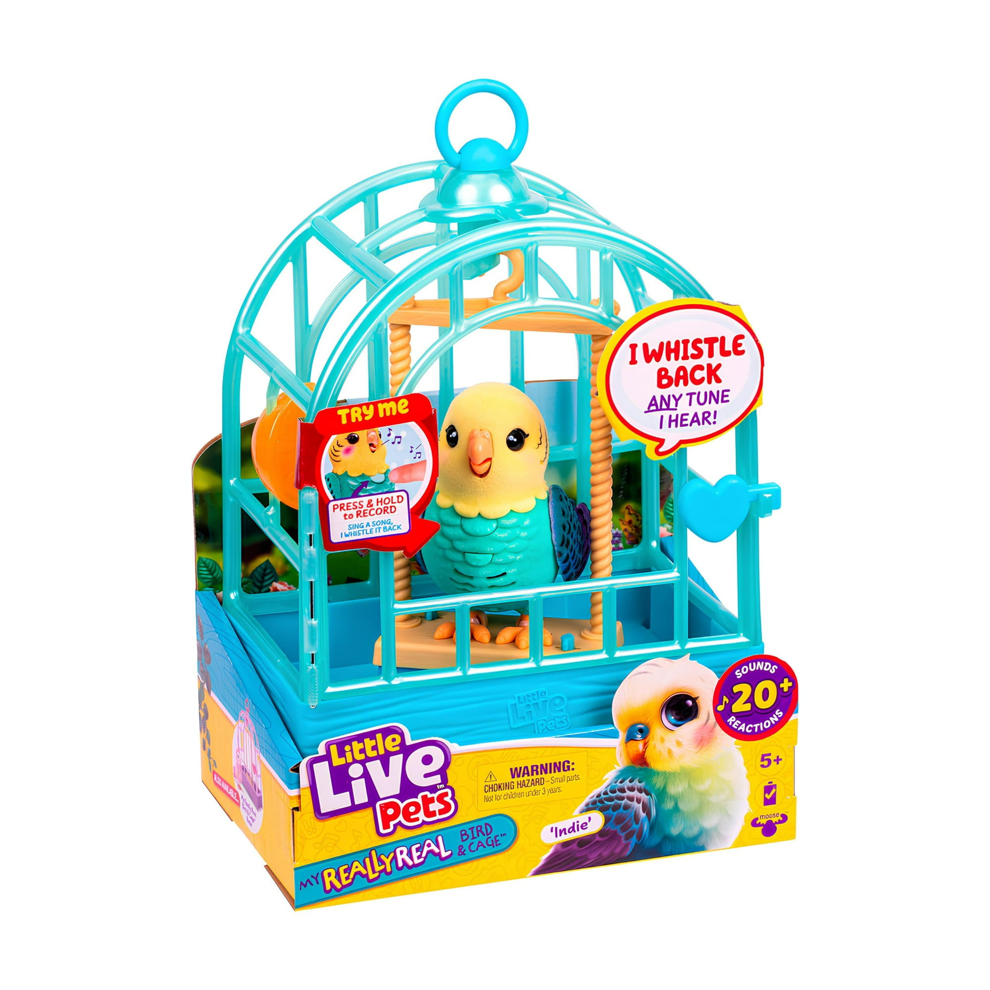 Juguete Little Live Pets Indie Con Jaula