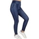 thumbnail image 3 of Pantalón Calza Tela Jeans Forro Piel Cierres 338, 3 of 6
