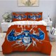 thumbnail image 1 of 3pcs Blue Gorilla Adventure Print Bedding Set Polyester Wear-Resistant and Wrinkle-Resistant, 1 of 1