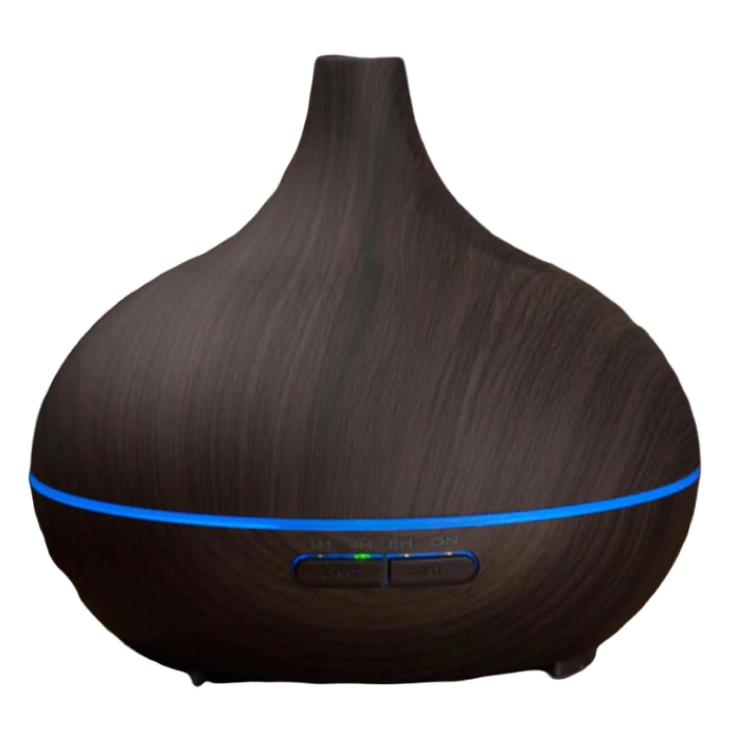 Total Upgrate - Humidificador Difusor De Aromas 7 Colores Led 150ml Madera O