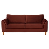 Latam Home - Sofa Milan 3C Con Resortes Pocket Tela Velvet Chocolate