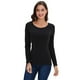 thumbnail image 1 of Pack 6 Camiseta Polar Bambu Mujer Solo Negro, 1 of 4