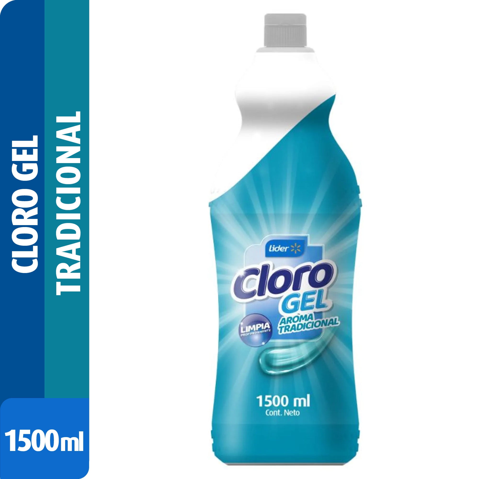 Cloro Gel Tradicional Botella 1500 ml Lider