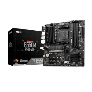 Placa Madre Msi B550M Pro-Vdh Socket Am4, 4Xddr4 Matx, Ryzen