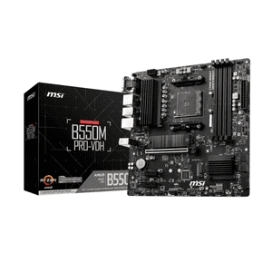 Placa Madre Msi B550M Pro-Vdh Socket Am4, 4Xddr4 Matx, Ryzen