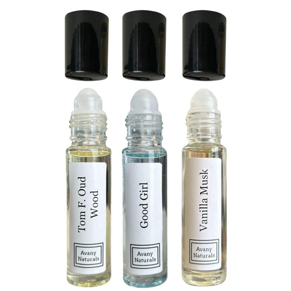 Set de regalo Avany Naturals Fragrance Oil para mujer, 3 unidades