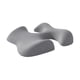thumbnail image 2 of Almohada De Apoyo Para El Pecho Cómoda Para Descansar Boca Abajo Para Un Sueño Reparador En Salón De Belleza Gris Claro, 2 of 5