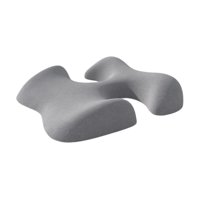 Magideal - Almohada De Apoyo Para El Pecho Para Descansar Boca Abajo, Almohada De Apoyo Multiusos Con Forma De Cuña Para Salón De Belleza Para Dormir Después De Gris Claro