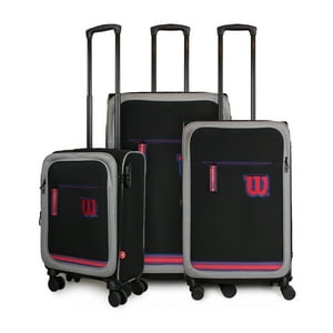 Wilson - Set 3 Maletas S+M+L Sporting Negro-Gris