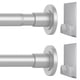 thumbnail image 1 of Barra De Cortina De Ducha De Acero Inoxidable Plateado Mate, 1 of 7