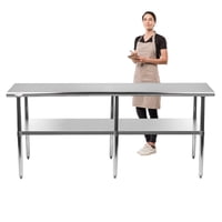 Prochef - Meson Centro Eco Acero Inoxidable 240X60X85 Cm.