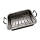 thumbnail image 2 of Bandeja Para Asar Pavos Con Forma De Rejilla Bandeja Para Asar Pavos Para Asar A La Parrilla Hornear Verduras 39 Cm X 29 Cm X 10 Cm, 2 of 5
