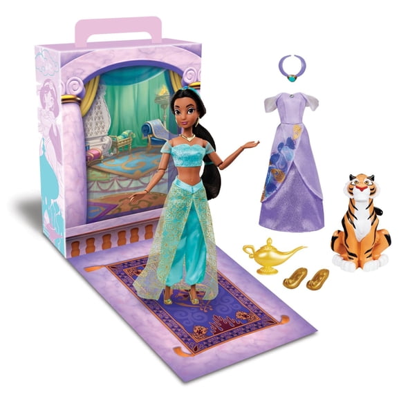 Muñeca Princess Story de Disney Store Jasmine de Aladdín, 28 cm