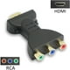 thumbnail image 3 of Adaptador HDMI macho a 3 RCA hembra, convertidor de video compuesto, audio y componentes VA, adecuado para HDTV, DVD y la mayoría de los proyectores LCD., 3 of 8