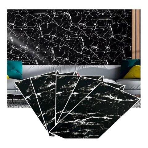 Eoland - X12 Palmetas Adhesivas Laminas De Pared Mural 30X60Cm 2Mt2